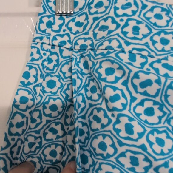 Rip Skirt Floral Wrap Skirt Womens Size XS Blue Stretch Adjustable Activewear - Picture 3 of 11